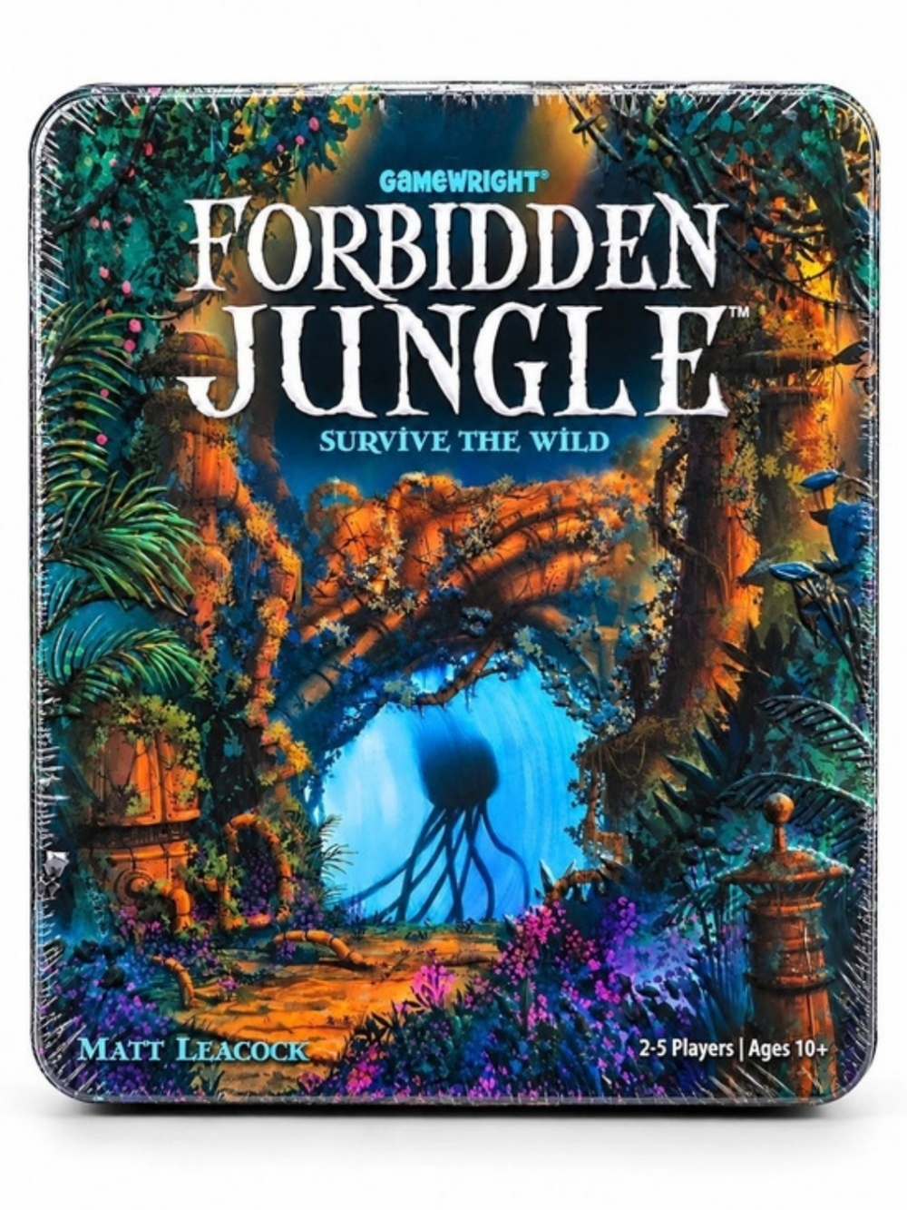 Gamewright Forbidden Jungle: Survive the Wild Cooperative Strategy Board Game